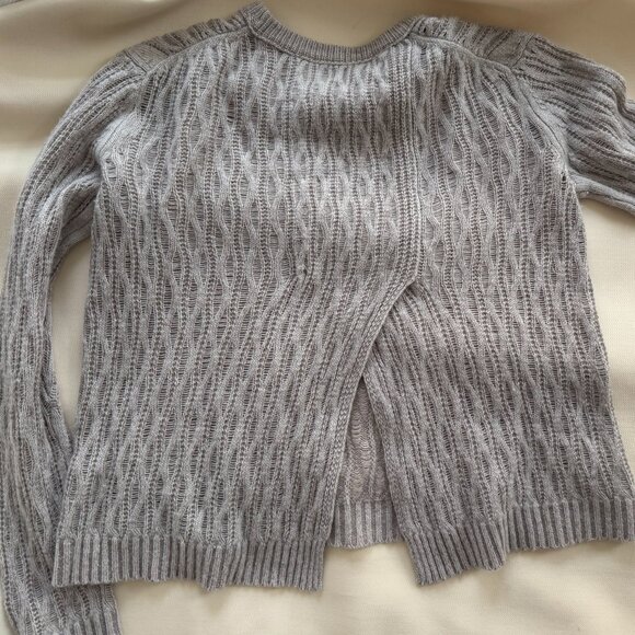 Inhabit Textured Open Back Sweater, size XS - Picture 6 of 10